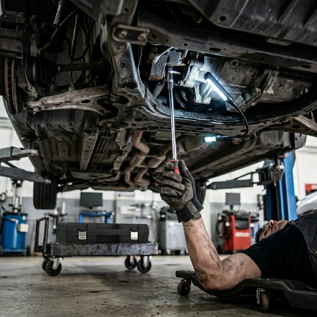 Uso prolunghe sotto scocca auto